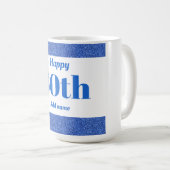 , stijlvol, gepersonaliseerd mok cadeau voor 60ste (Voorkant rechts)