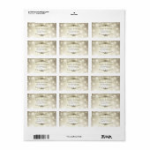 Stijlvol Glitter Sparkles Wedding/Vakantie Etiket (Full Sheet)