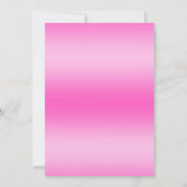 Stijlvol Glitzy Pink 25th Birthday Kaart (Achterkant)