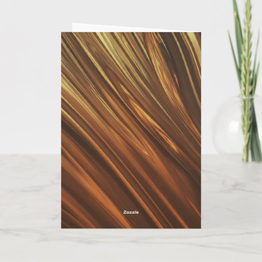 Stijlvol goud Happy Hour Getting Old Funny Birthda Kaart (Achterkant)