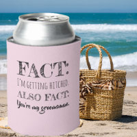 Stijlvol & Grappig - Groomsman Voorstel Licht Roze