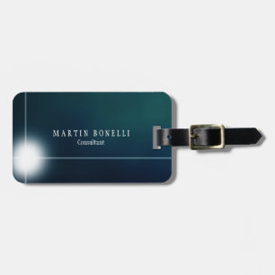 Stijlvol Greeny Plain Clean Bagagelabel