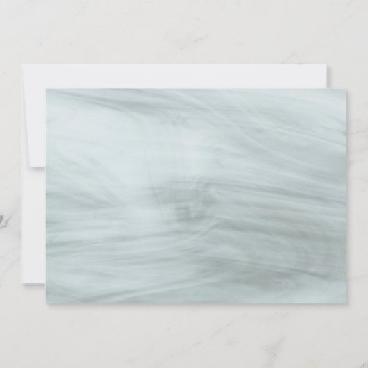 Stijlvol grijs Afstuderen aankondiging (Achterkant)