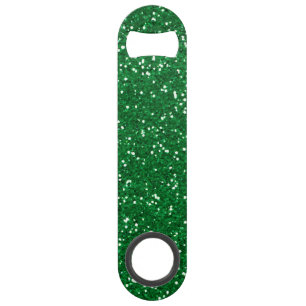 Stijlvol Groen Glitter Speed Flessenopener