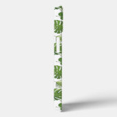 Stijlvol groen tropisch lederpatroon Case-Mate iPhone case (Achterkant / Rechts)