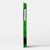 Stijlvol groen zwart Waterverf Patroon personalise Case-Mate iPhone Case (Achterkant / Links)