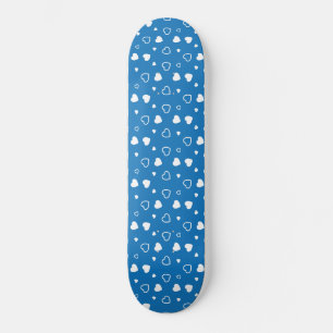 Stijlvol hartenpatroon 7 skateboard