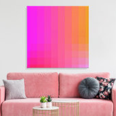 Stijlvol helder ontwerp canvas afdruk (Insitu (Woonkamer))