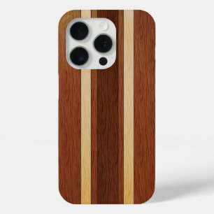 Stijlvol houtwaren, effect iPhone 15 pro case