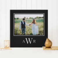 Stijlvol Initiaal Editable Color Wrapped Canvas