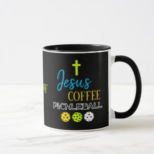 Stijlvol JESUS Coffee Pickleball Mok