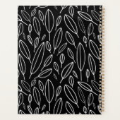 Stijlvol kantoor zwart wit planner (Achterkant)