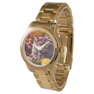 Stijlvol kattenhorloge voor kattenliefhebbers horloge