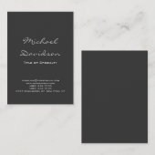 Stijlvol, klassiek script Visitekaartje (Voorkant / Achterkant)
