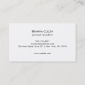 Stijlvol kleurrijk rood, groen en marinepatroon visitekaartje (Achterkant)