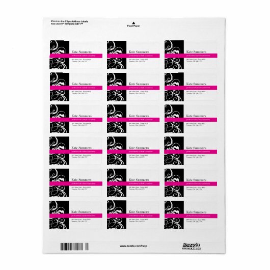 Stijlvol - Labels (Full Sheet)