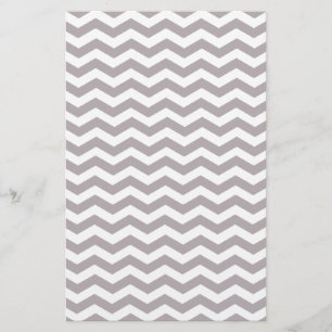 Stijlvol licht grijs en wit zigzag Chevron Pattern