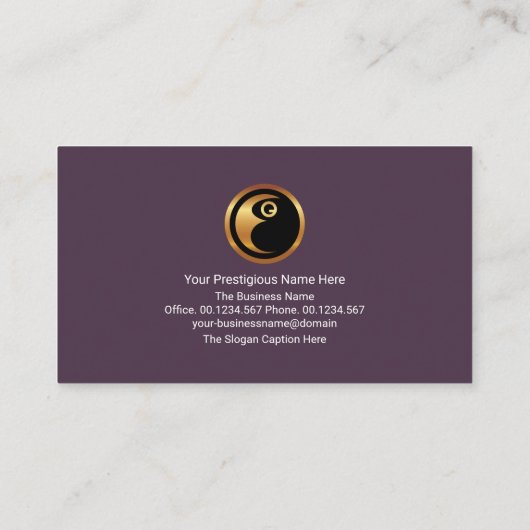 Stijlvol Lijst Pijlrand Manpower Business Visitekaartje (Achterkant)