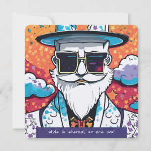 Stijlvol Mannen Briefkaart