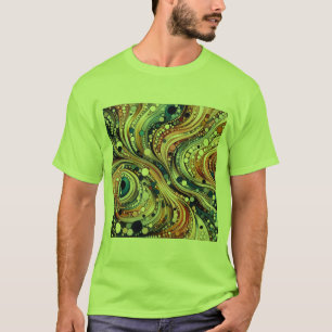 "Stijlvol Mannen T-shirt met vetgedrukte print – P