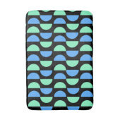 Stijlvol Mid Mod geometrisch patroon Badmat (Voorkant Verticaal)