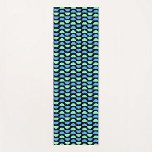 Stijlvol Mid Mod geometrisch patroon Yogamat
