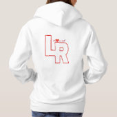 Stijlvol, minimalistisch design hoodie (Achterkant)