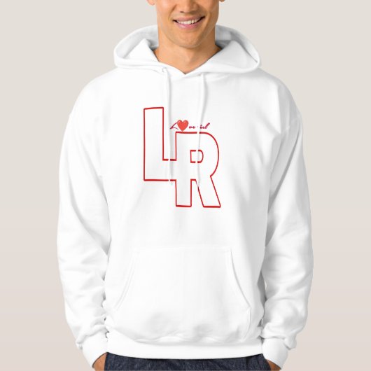 Stijlvol, minimalistisch design hoodie (Voorkant)