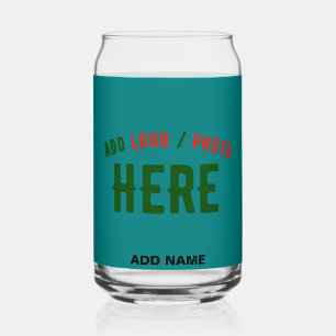 STIJLVOL MODERN AANGEPAST BLAUWGROEN GROEN GEVERIF BLIKVORM GLAS