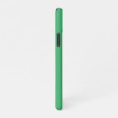 STIJLVOL MODERN AANGEPASTE SMARAGD GROEN GEVERIFIE iPhone HOESJE (Rechterkant)