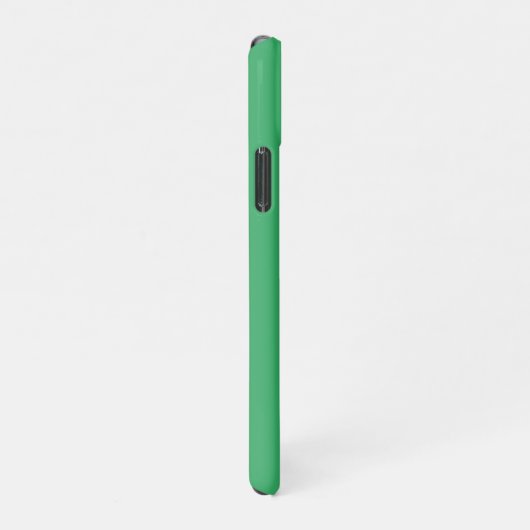 STIJLVOL MODERN AANGEPASTE SMARAGD GROEN GEVERIFIE iPhone HOESJE (Rechterkant)