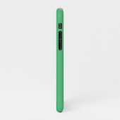 STIJLVOL MODERN AANGEPASTE SMARAGD GROEN GEVERIFIE iPhone HOESJE (Linkerkant)