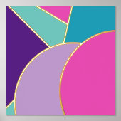 Stijlvol, modern Abstract goud Folie Afdrukken (Voorkant)