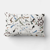 Stijlvol Modern Abstract Lumbar Pillow Kussen (Voorkant)