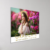 Stijlvol modern Afstuderen goud Folie Afdrukken (Laagn)