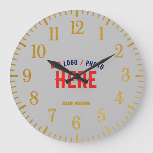 STIJLVOL MODERN  ASH GEVERIFIEERD BRANDED GROTE KLOK (Voorkant)