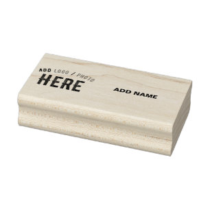 STIJLVOL MODERN BRUIN GEVERIFIEERD BRANDED RUBBERSTEMPEL