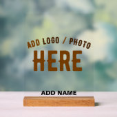 STIJLVOL MODERN  CLEAR GEVERIFIEERD BRANDED ACRYL BORD (Neutraal)