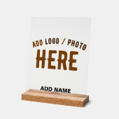 STIJLVOL MODERN  CLEAR GEVERIFIEERD BRANDED ACRYL BORD (Hoek)