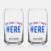 STIJLVOL MODERN  CLEAR GEVERIFIEERD BRANDED BLIKVORM GLAS (Achterkant)