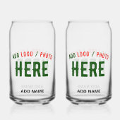 STIJLVOL MODERN CLEAR GEVERIFIEERD BRANDED BLIKVORM GLAS (Achterkant)