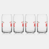 STIJLVOL MODERN CLEAR GEVERIFIEERD BRANDED BLIKVORM GLAS (Rechts)