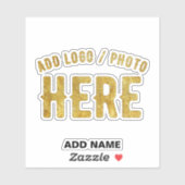 STIJLVOL MODERN  CLEAR GEVERIFIEERD BRANDED STICKER (Vel)