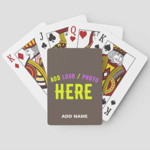 STIJLVOL MODERN KOFFIE GEVERIFIEERD MERK POKERKAARTEN