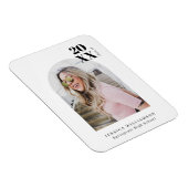 Stijlvol, modern, minimalistisch Afstuderen Magneet (Rechterzijde)