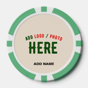 STIJLVOL MODERN NATUURLIJK GEVERIFIEERD MERK POKER CHIPS