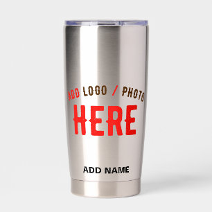 STIJLVOL MODERN ROESTVRIJ STAAL GEVERIFIEERD BRAND GEÏSOLEERDE DRINKBEKER