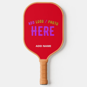 STIJLVOL MODERN  ROOD GEVERIFIEERD BRANDED PICKLEBALL PADDLE