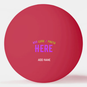 STIJLVOL MODERN ROOD GEVERIFIEERD BRANDED PINGPONGBALLEN