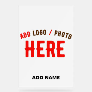 STIJLVOL MODERN WIT GEVERIFIEERD BRANDED ACRYL BORD